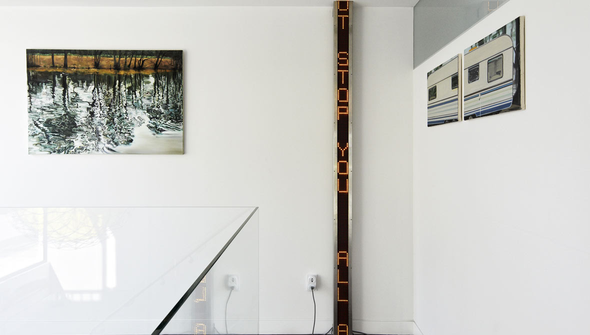 home for two art collectors