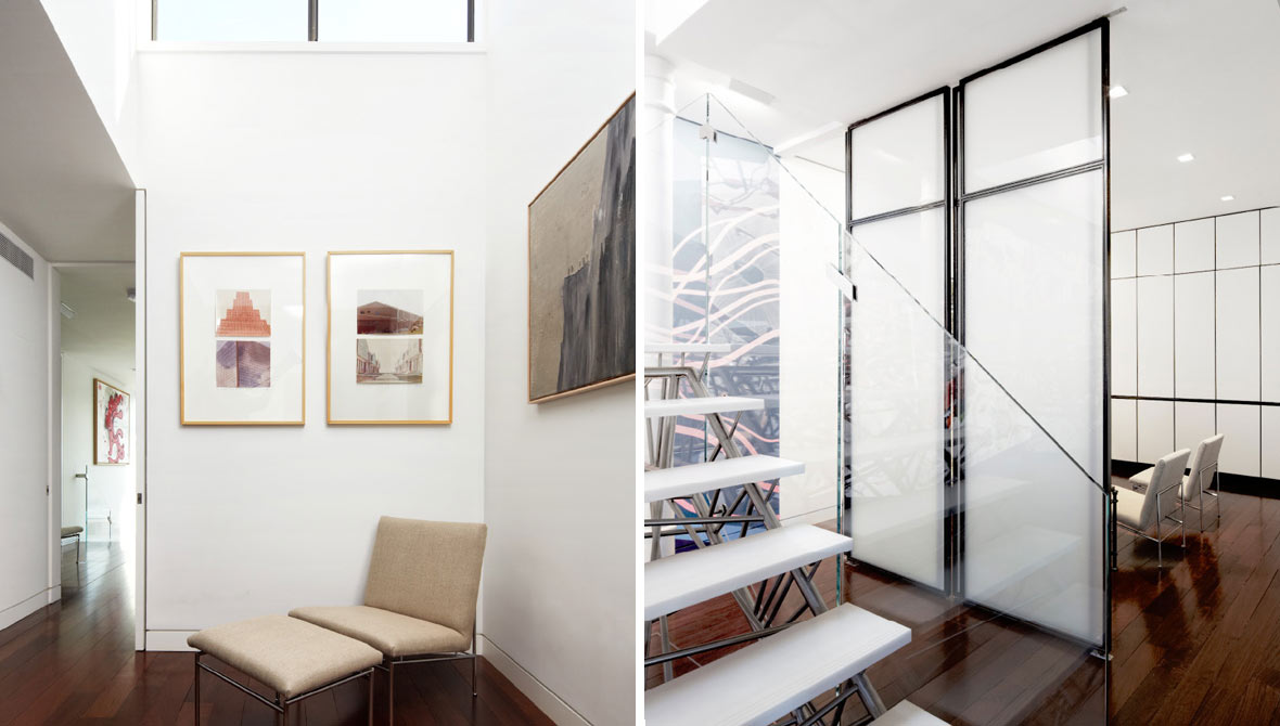 home for two art collectors